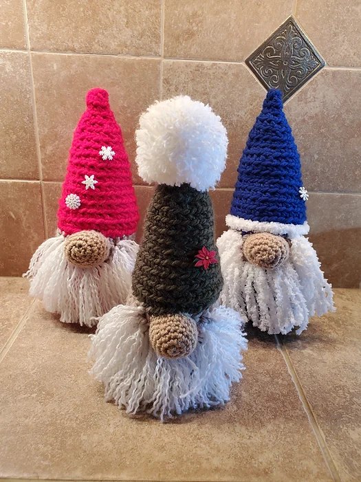 Get the Merry Christmas Gnome Crochet Pattern Free &ndash; Carol Hladik Designs