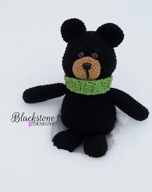 How to Make Bruno the Bear – Free Crochet Amigurumi Pattern Blackstone Designs