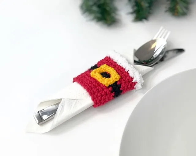 Christmas Cutlery Holder by Jo to the World 1