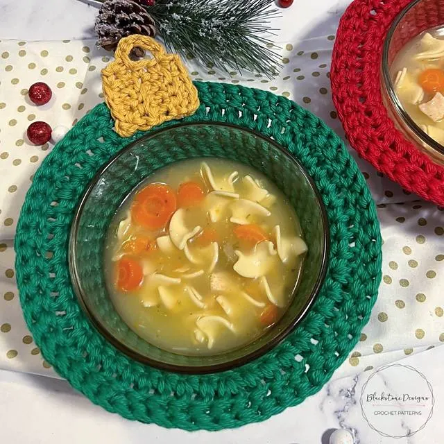 Ornament Bowl Cozy Pattern by Blackstone Designs 2