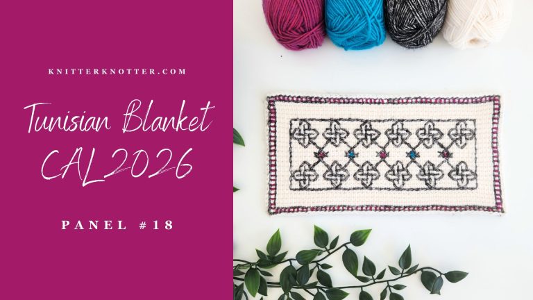 Tunisian Blanket CAL 2026 – Panel #18