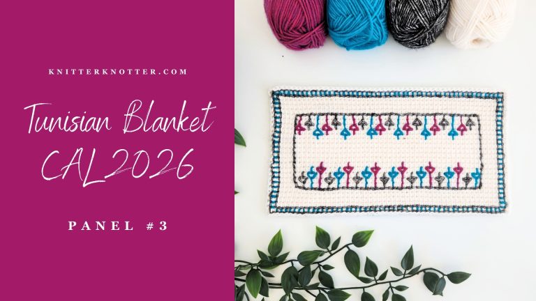 Tunisian Blanket CAL 2026 – Panel #3