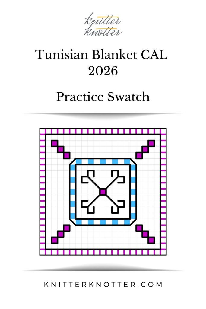 Tunisian Blanket CAL 2026 – General Information and Practice