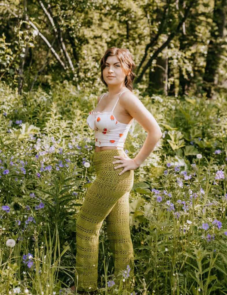Crochet Beach Pants by A Crocheted Simplicity