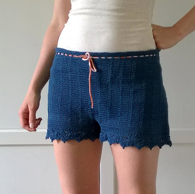 Crochet Shorts by Elly May Drops Design