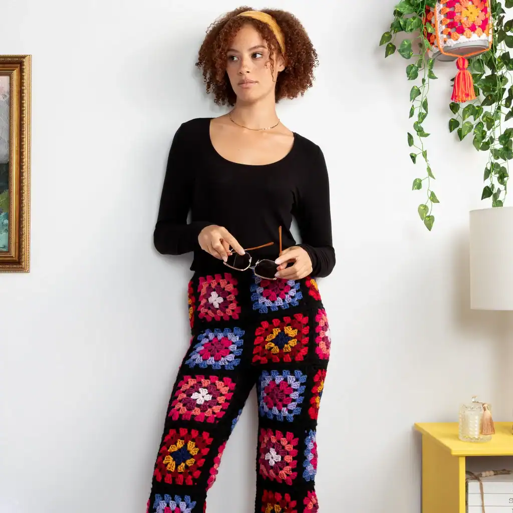 Free Crochet Smarty Pants Beginner Pattern by Yarnspirations