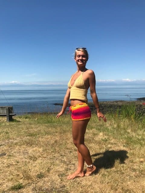 The Bella B Shorts by Carroway Crochet